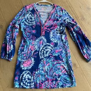 Lily Pulitzer dress navy printed